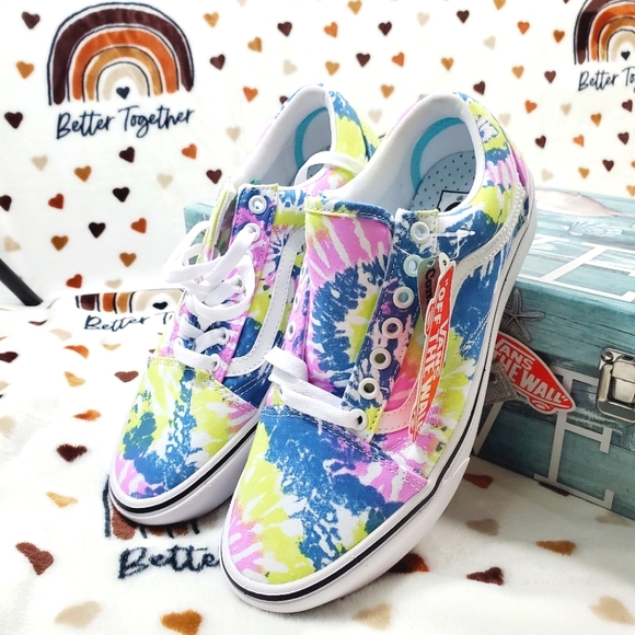 Vans comfycush old skool tie-dye - Picture 2 of 15